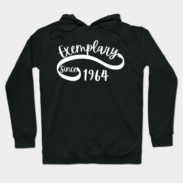 Exemplary Since 1964 Hoodie by ElegantPrints